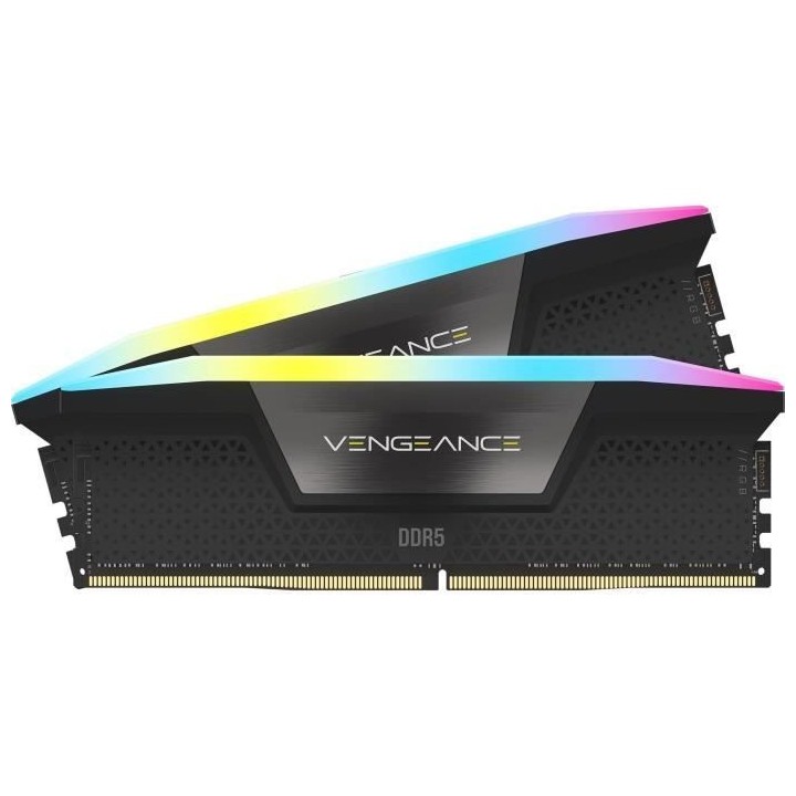 RAM - CORSAIR Vengeance RGB DDR5 - 32GB 2x16GB DIMM - 5200MHz - Unbuff
