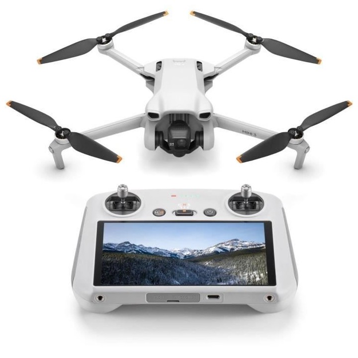 Drone - DJI - Mini 3 - Compact et ultraléger - Vidéo HDR 4K