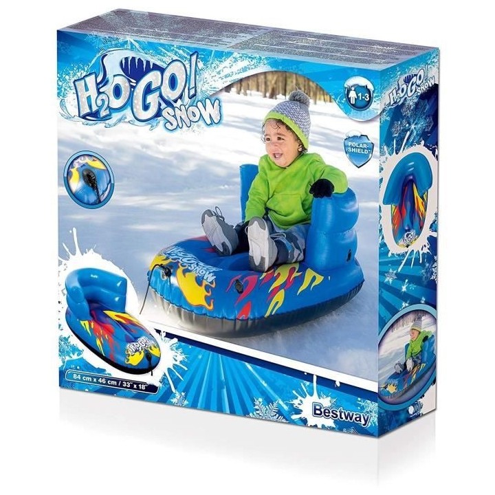 BESTWAY Luge gonflable avec dossier FLURRYZ CHILD - Vinyle 0,40 mm - 8