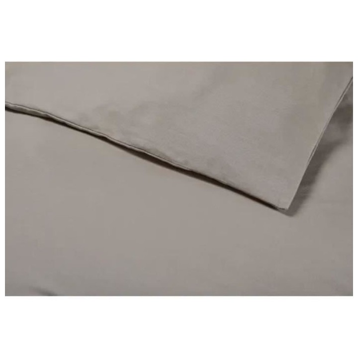 DODO - Housse de couette - 240x220 cm - Coton - Antibactérien - Taupe