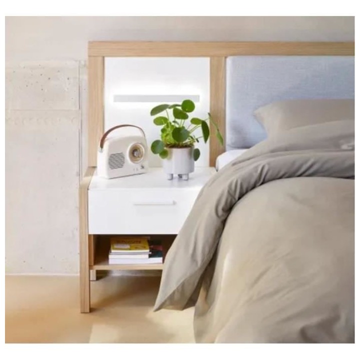 DODO - Housse de couette - 260x240 cm - Coton - Antibactérien - Taupe