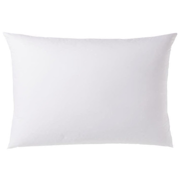 Lot de 2 taies d'oreiller rectangulaires DODO - 50x70 cm - Blanc
