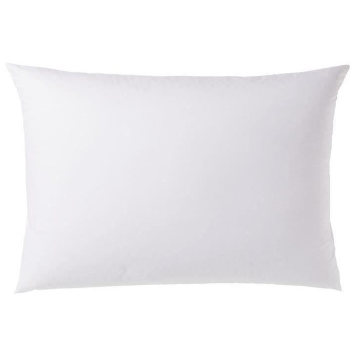Lot de 2 taies d'oreiller rectangulaires DODO - 50x70 cm - Blanc