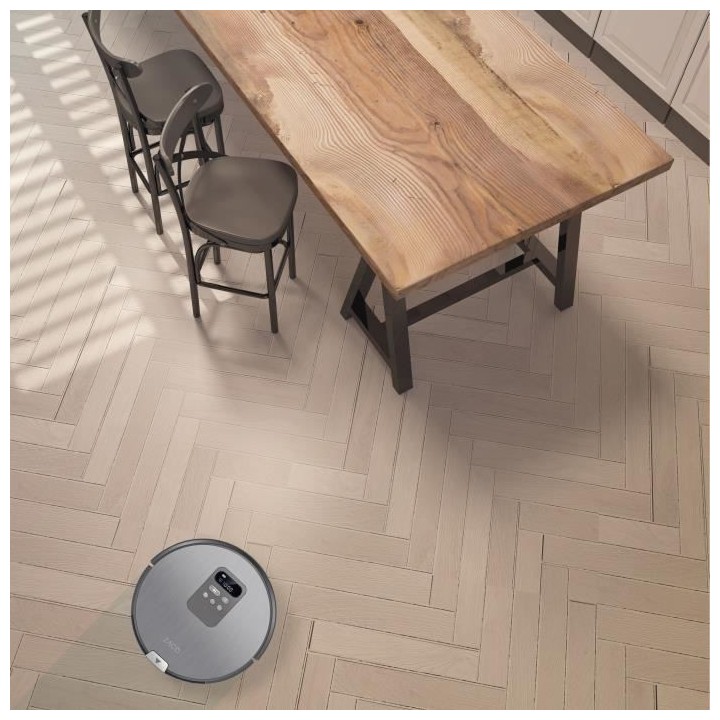 ZACO 501734 Robot Aspirateur Laveur V80 - Autonomie 130min - Réservoi