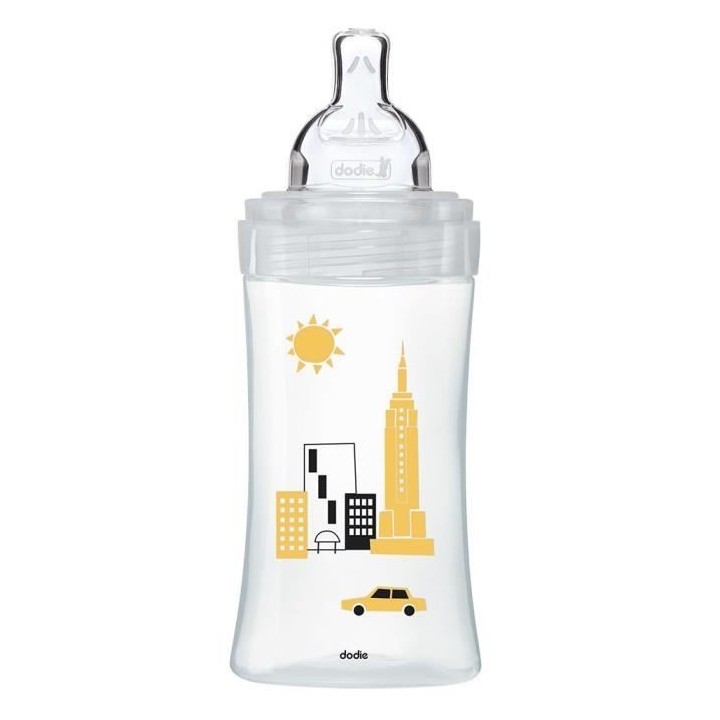 DODIE Lot de 3 biberons City