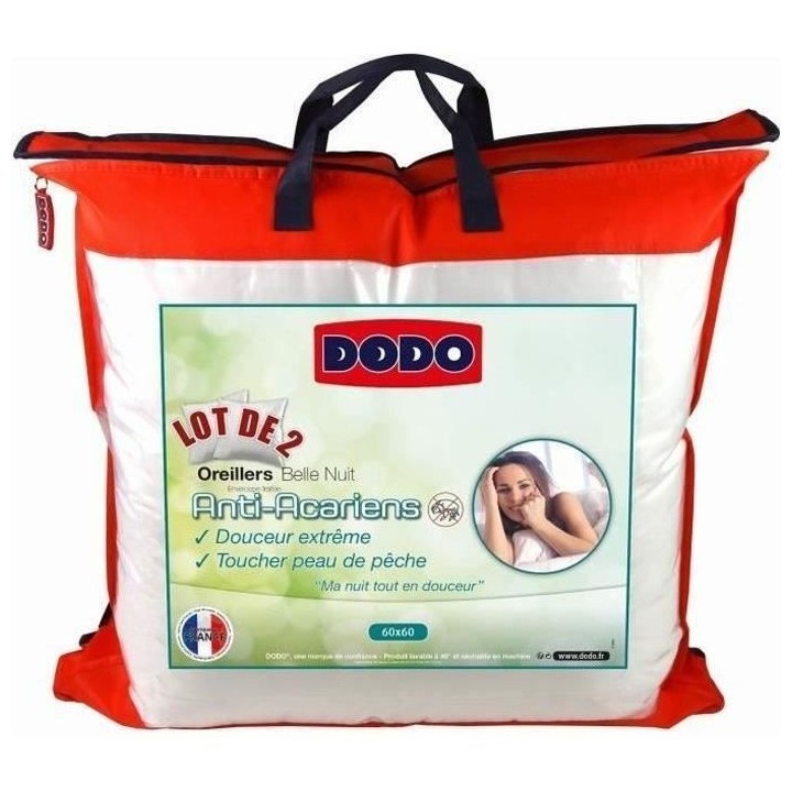 2 Oreillers Belle Nuit 60x60