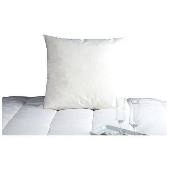 DODO Oreiller Duvet Oie MORZINE Anti-Acariens 65x65cm blanc