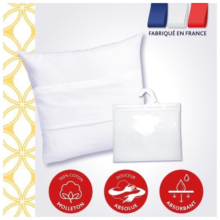 DODO Protege-oreiller Noé 65x65 cm