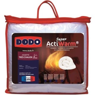 DODO Couette tres chaude SUPER ACTIWARM - 450 g / m² - 220 x 240 cm -