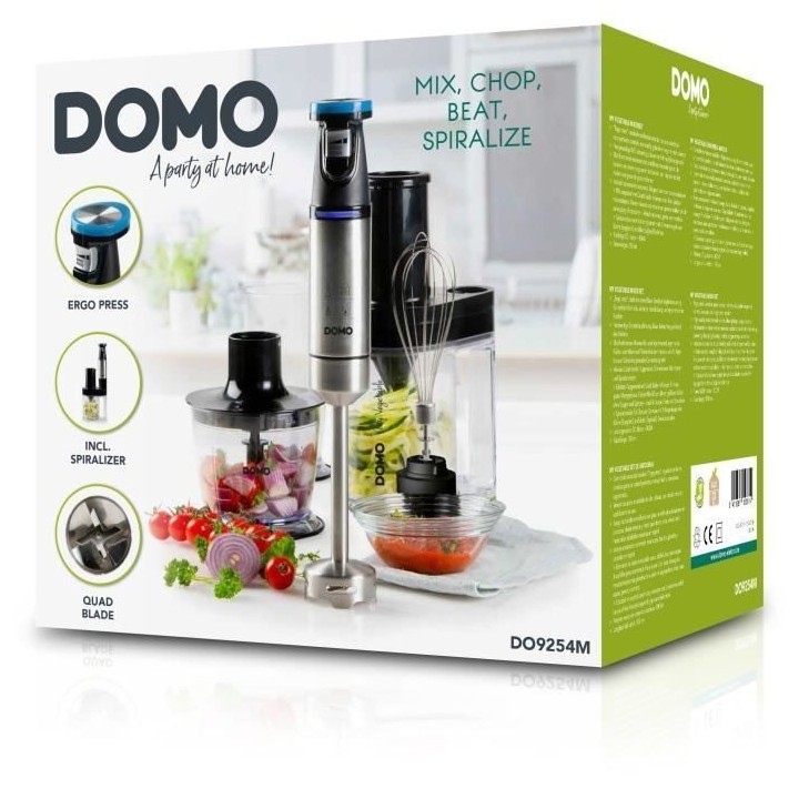 My Vegetable Ensemble Mixeur - DOMO - DO9254M - 800 W - Vitesse variab