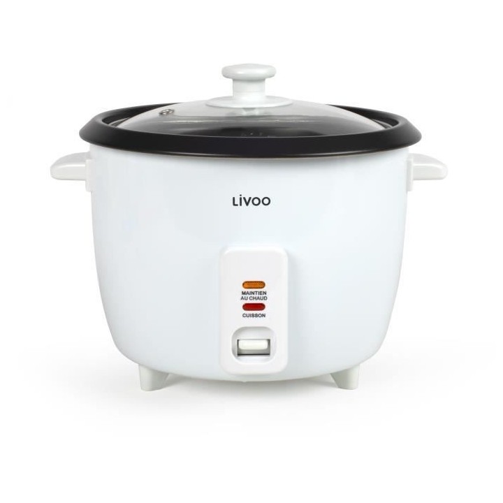 Cuiseur a riz LIVOO - 1,5L - panier aluminium - Fonction maintien au c