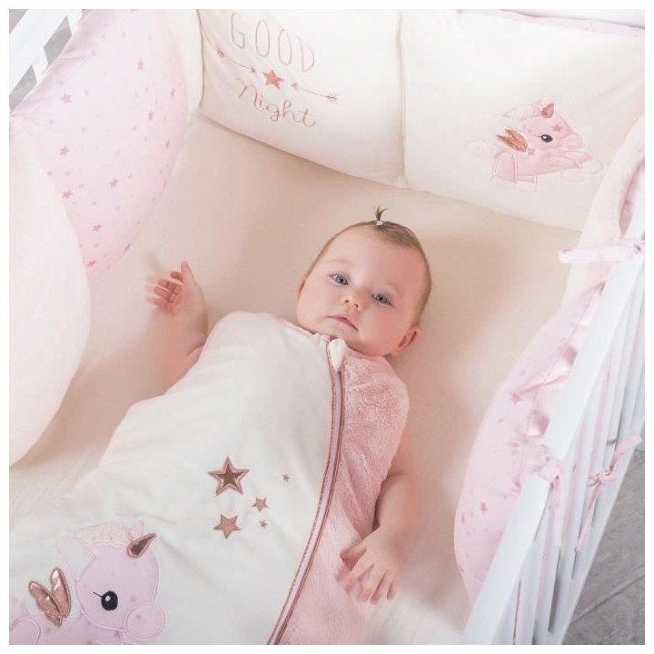 Gigoteuse 6-36 mois Jolly - Rose / Ecru - 6 - 36 mois