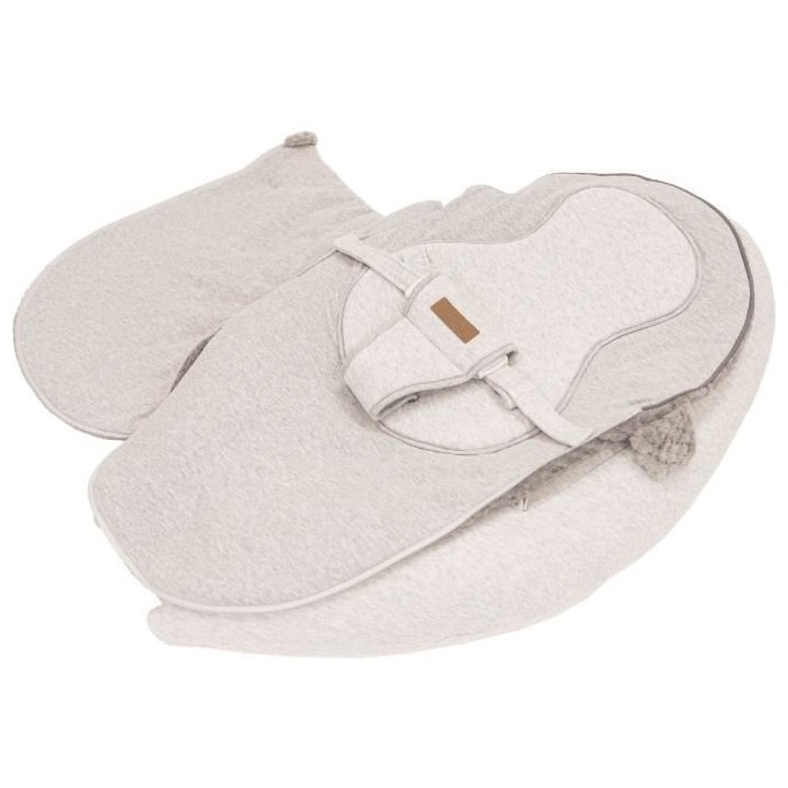 Coussin d'allaitement multifonction Nova - Perle - 198 cm