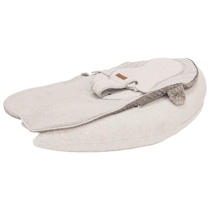 Coussin d'allaitement multifonction Nova - Perle - 198 cm