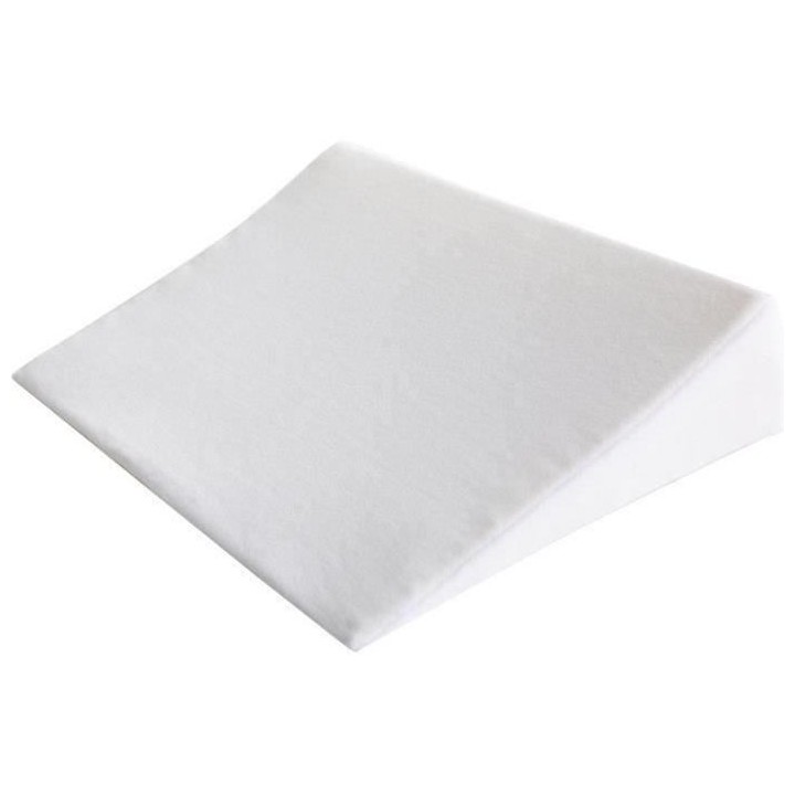 DOMIVA Plan incliné Wave - Micro éponge - 15° - Blanc - 70 x 140 cm