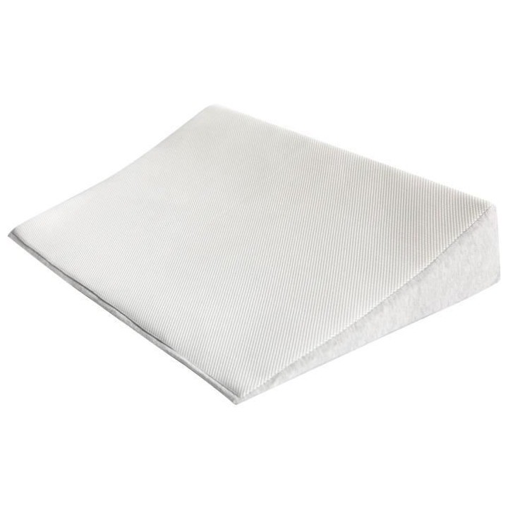 DOMIVA Plan incliné Wave - Micro éponge - 15° - Blanc - 70 x 140 cm