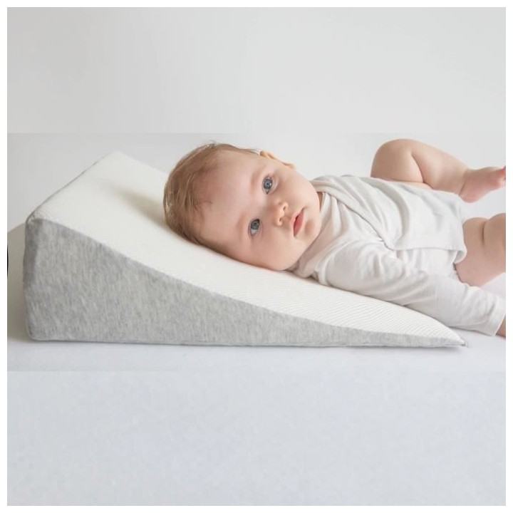 DOMIVA Plan incliné Wave - Micro éponge - 15° - Blanc - 70 x 140 cm