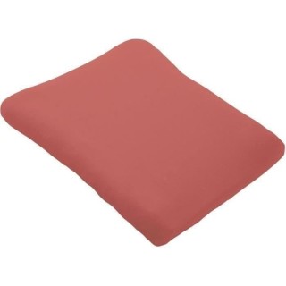 Housse de matelas a  langer en éponge bouclette - Terracotta - 50 X