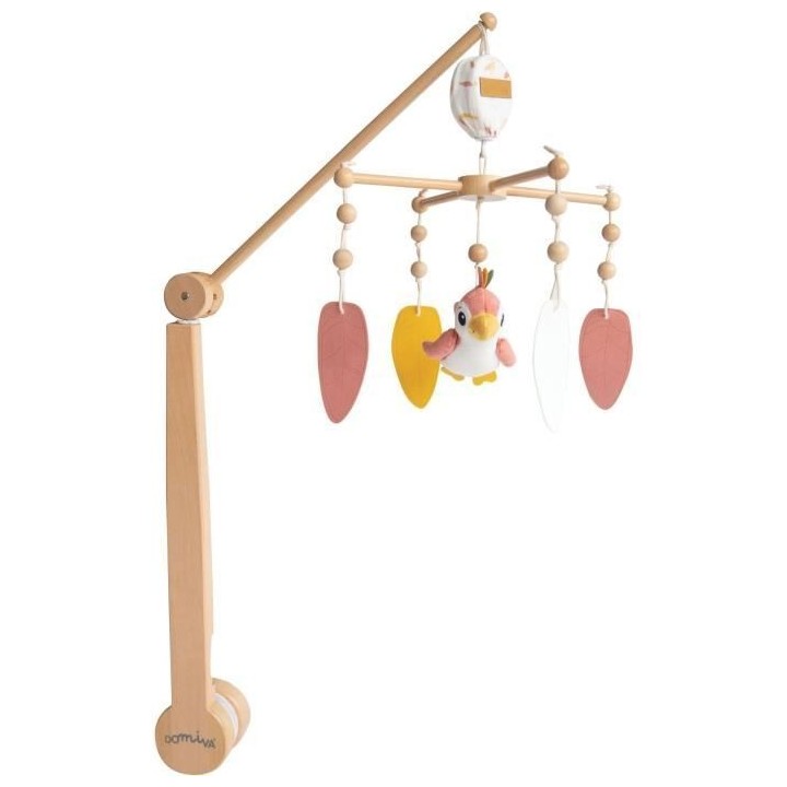 Mobile musical perroquet - Multicolore - 40 cm