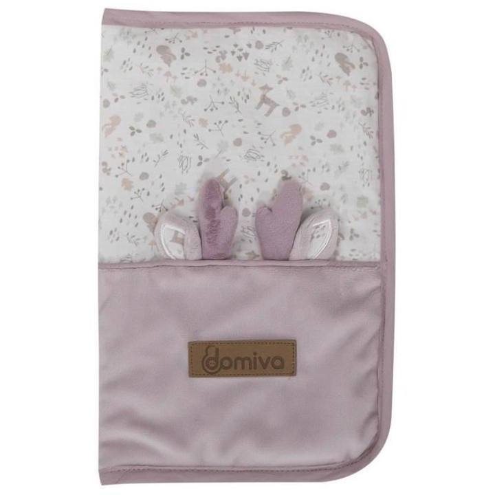 Protege carnet de santé esprit enchanté - Lilas - 26 x 17 cm