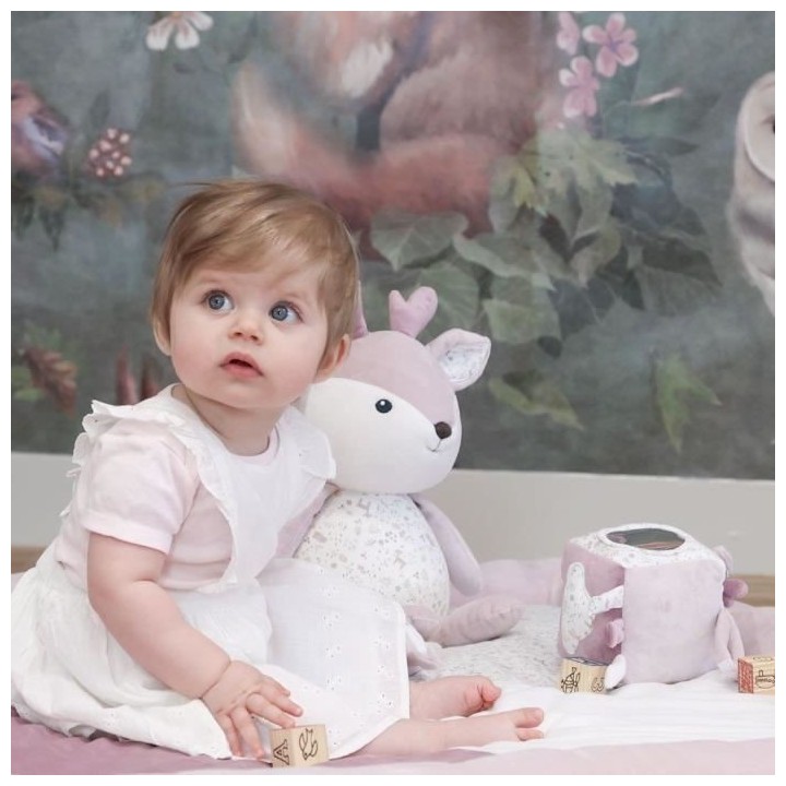 Fauteuil club Lilas - DOMIVA - 43x55.5cm HT 50cm - Pour bébé fille a