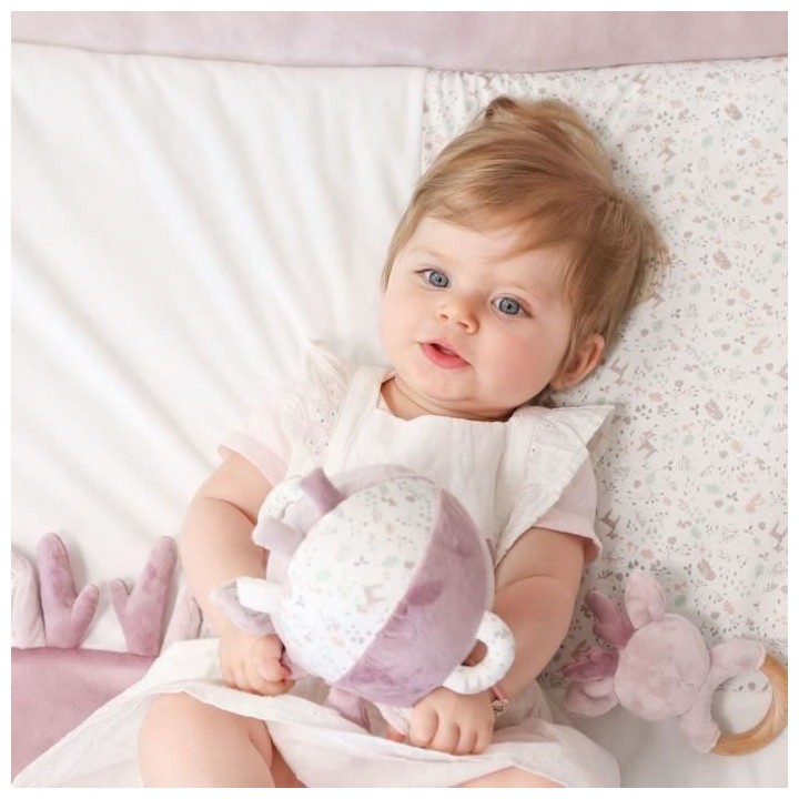 Fauteuil club Lilas - DOMIVA - 43x55.5cm HT 50cm - Pour bébé fille a