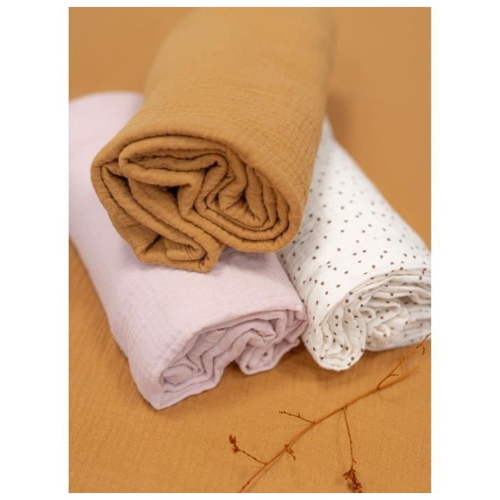 Maxi lange - Imprimé - 100x100 cm - Caramel