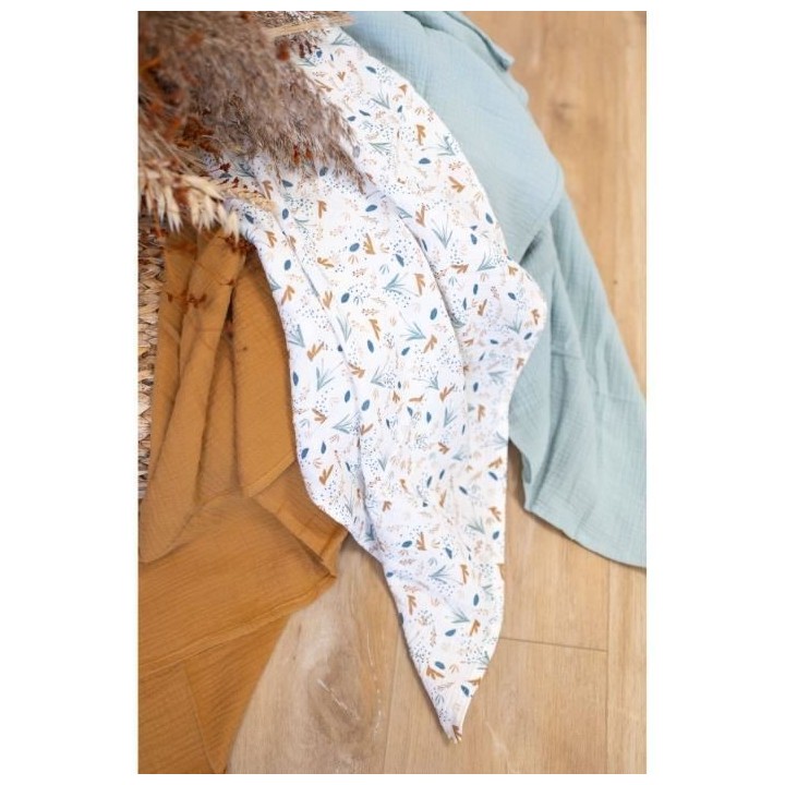 Maxi lange - DOMIVA - AU FIL DE L'EAU - Imprimé - 100x100 cm