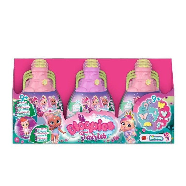 IMC TOYS - Fées Magiques - BLOOPIES - 81802 - 2 CDU x 6 pcs - Aléato