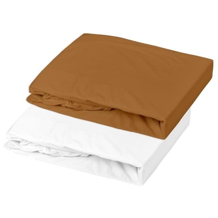 Alese polyuréthane + Drap housse - 70x140 cm - Caramel