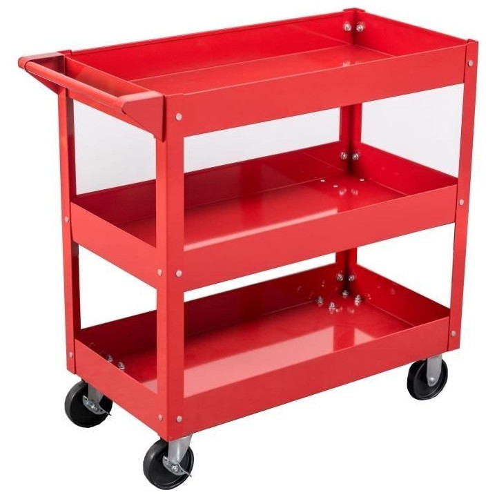 Servante d'atelier 3 plateaux - DOMAC - Ranger aisément vos outils, e