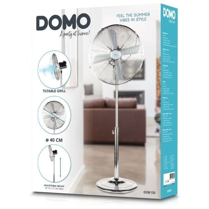 Ventilateur sur pied - DOMO - DO8132 - 50 W