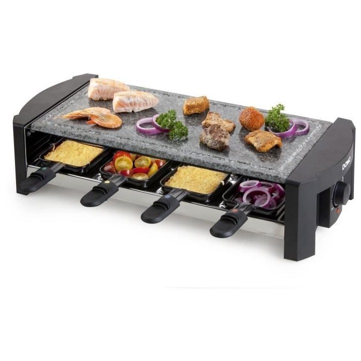 Raclette - Pierre a cuire DOMO - 8 personnes DO9039G