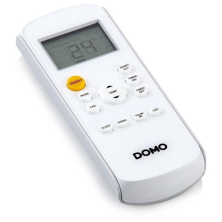 DOMO Climatiseur mobile pour pieces jusqu'a 40m² - 12000 BTU 1350 W