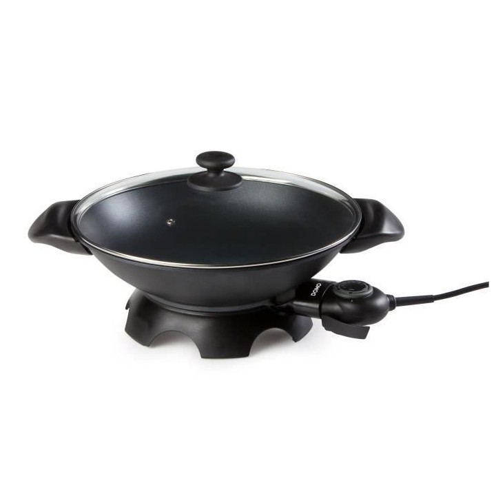 DOMO DO8708W Wok électrique - Noir