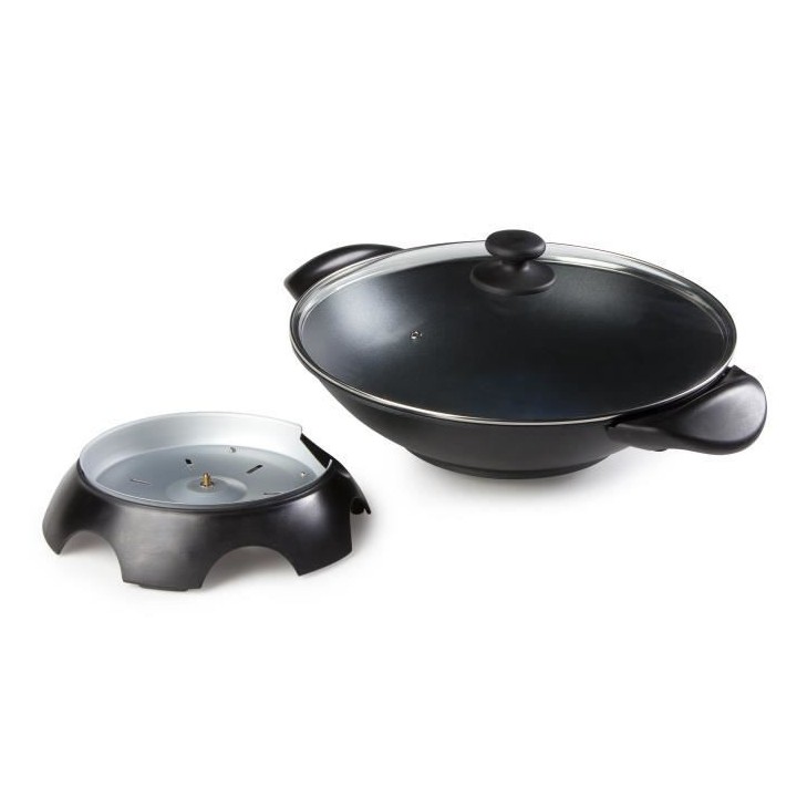 DOMO DO8708W Wok électrique - Noir