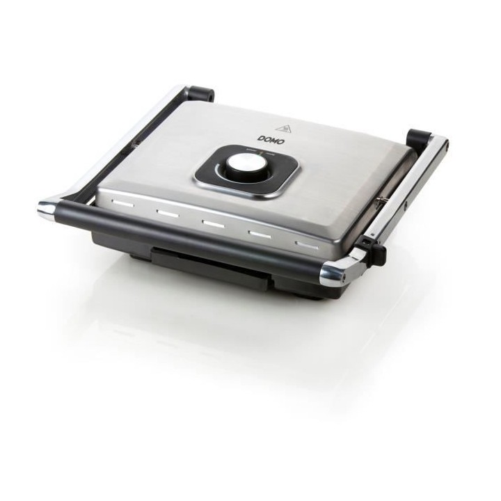 Grill multifonctions électrique DOMO - Grandes plaques Teflon - Couve
