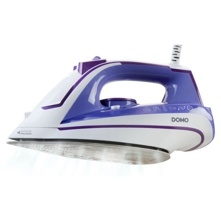 Fer vapeur - DOMO - DO7052S - Débit vapeur 40g/min - Jet vapeur 120g/