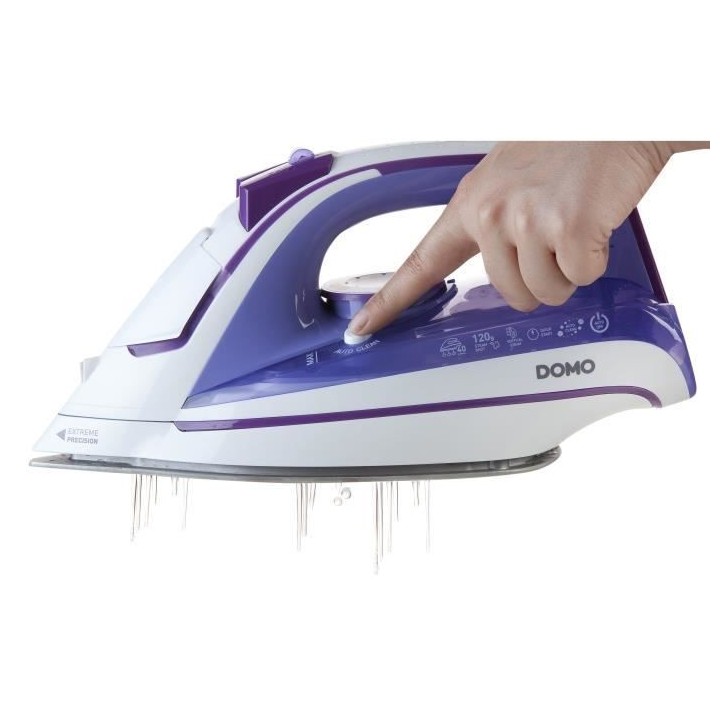 Fer vapeur - DOMO - DO7052S - Débit vapeur 40g/min - Jet vapeur 120g/
