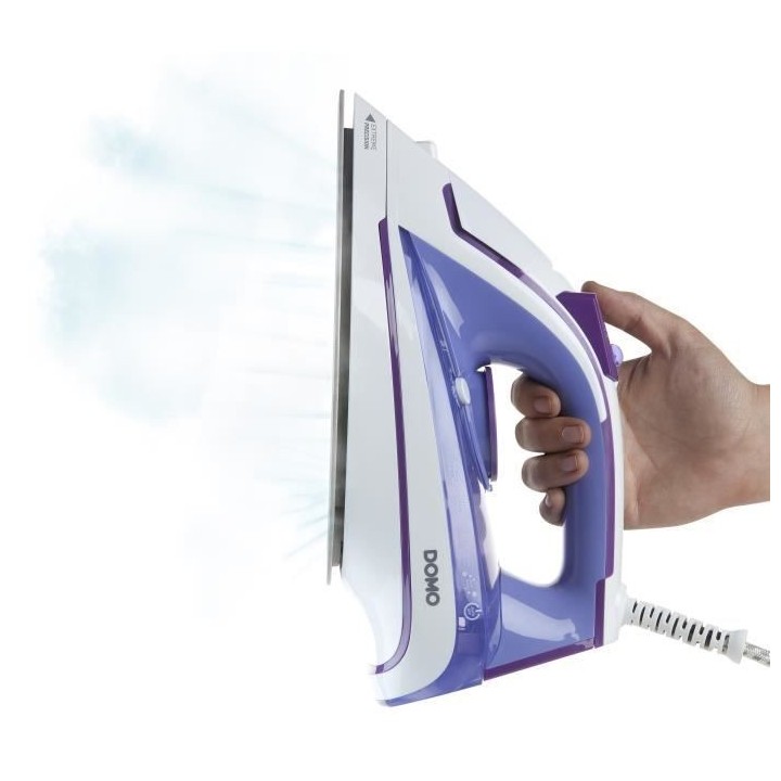 Fer vapeur - DOMO - DO7052S - Débit vapeur 40g/min - Jet vapeur 120g/