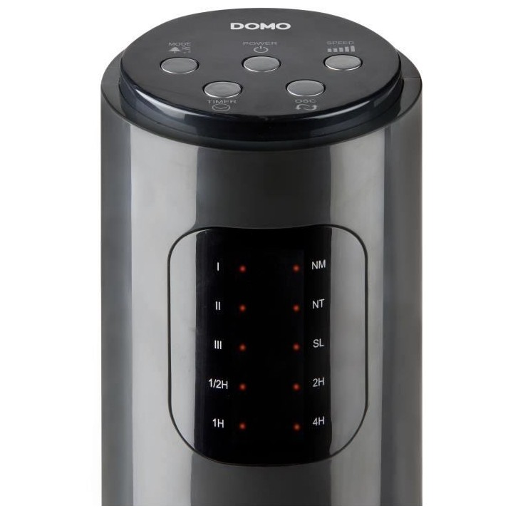 Ventilateur colonne - DOMAC - DO8124 - 3 vitesses - Oscillation - Minu