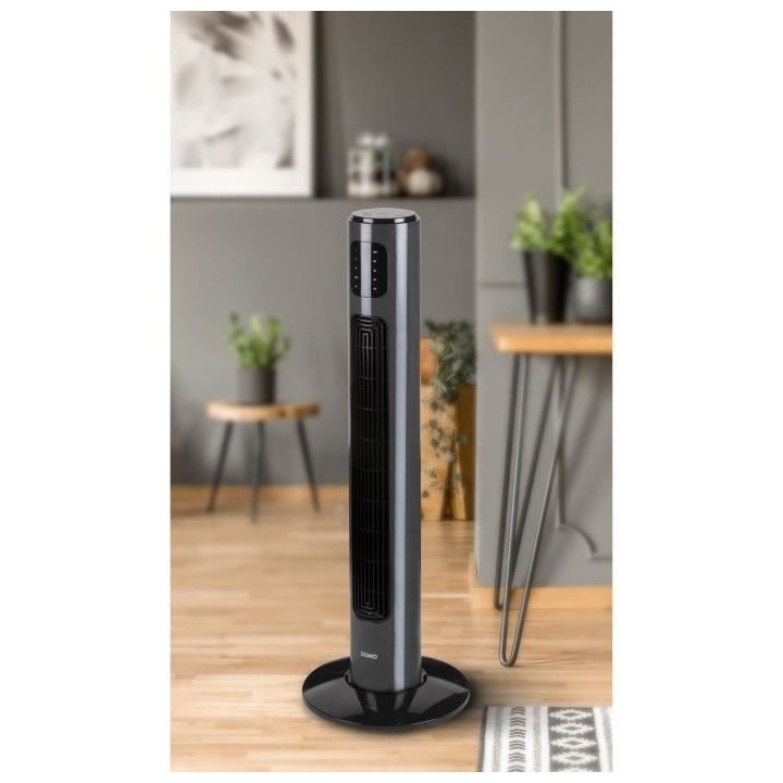 Ventilateur colonne - DOMAC - DO8124 - 3 vitesses - Oscillation - Minu