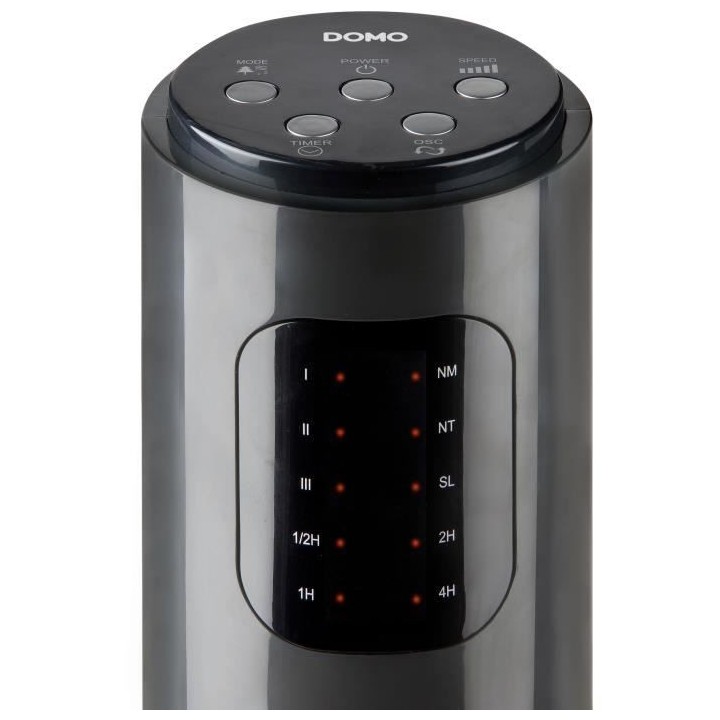 Ventilateur colonne - DOMAC - DO8124 - 3 vitesses - Oscillation - Minu