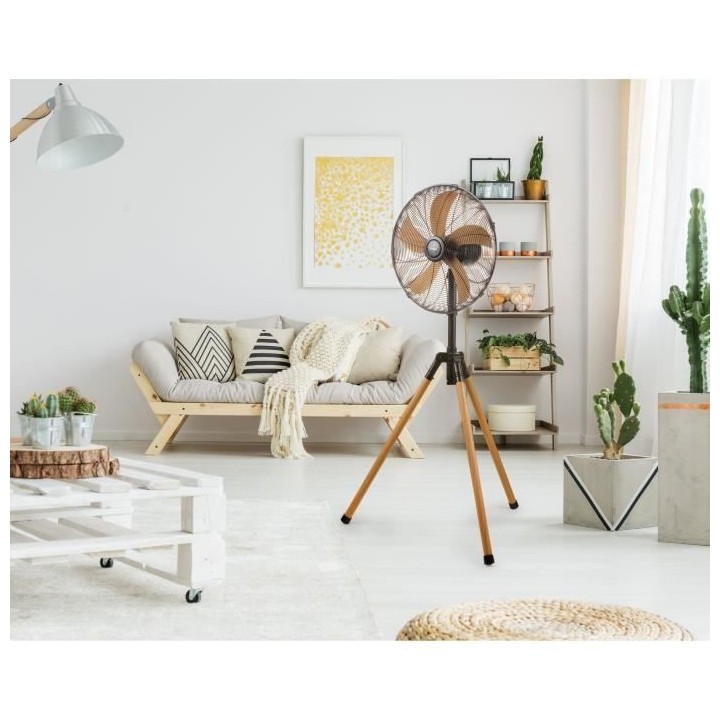 Ventilateur sur pied - DOMO - DO8140 - 3 vitesses + stop