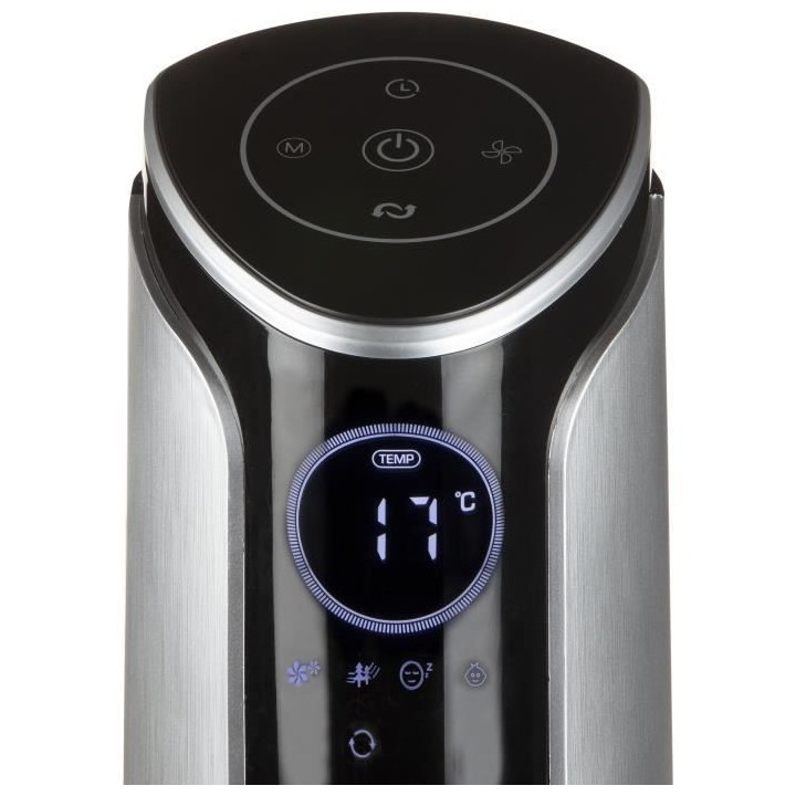 Ventilateur colonne - DOMO - DO8127 - 3 Vitesses - Oscillation - Tél