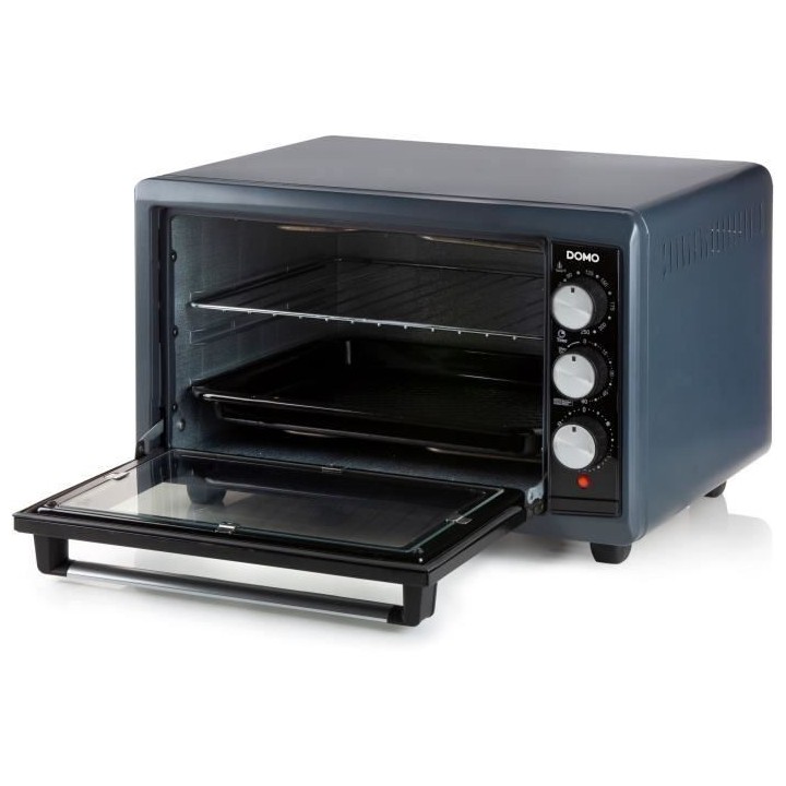 Mini four a convection - DOMO DO518GO - 38 L - Noir - 1300 W - Minuteu