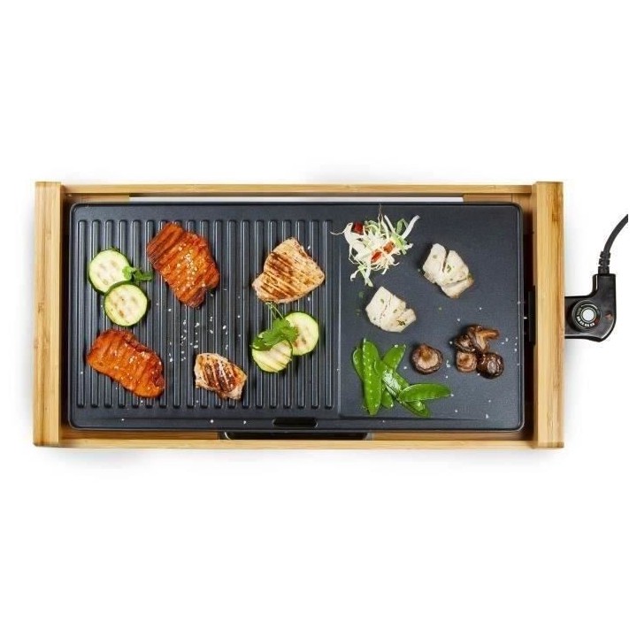 DOMO - Plancha Bamboo 60cm - DO8311TP - 2200W