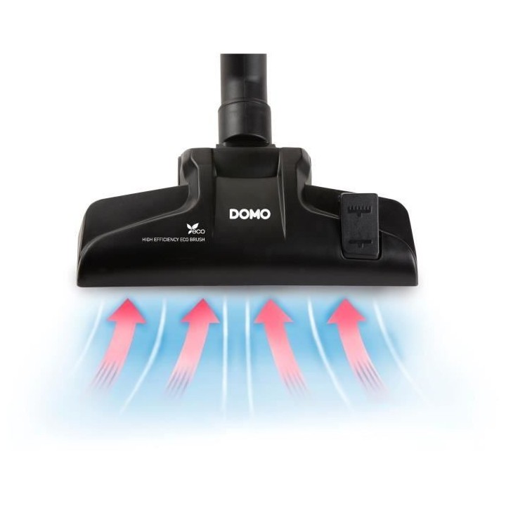 DOMO DO1033S - Aspirateur compact avec sac 450W - Filtre HEPA10. Rayon