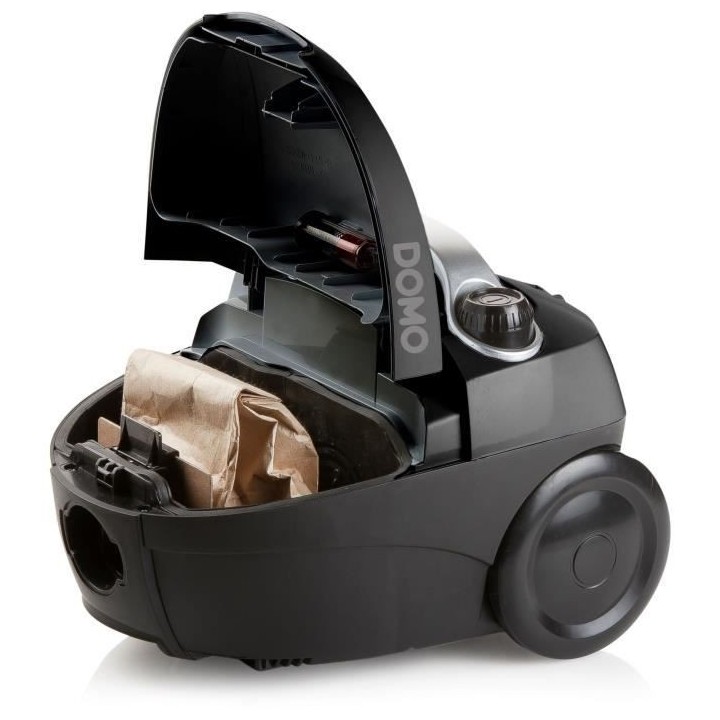 DOMO DO1033S - Aspirateur compact avec sac 450W - Filtre HEPA10. Rayon