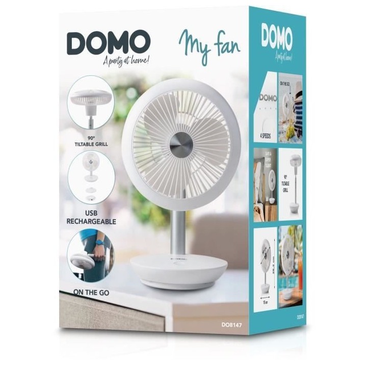 Ventilateur de table My Fan - DOMO - DO8147 - 5 W